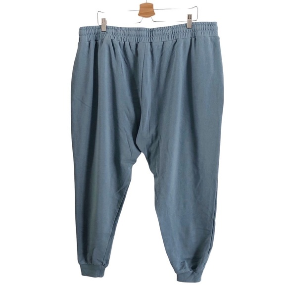 PSK Collective Womens 2X Blue Loungewear Set Sweatpants And Sweatshirt - Picture 6 of 9